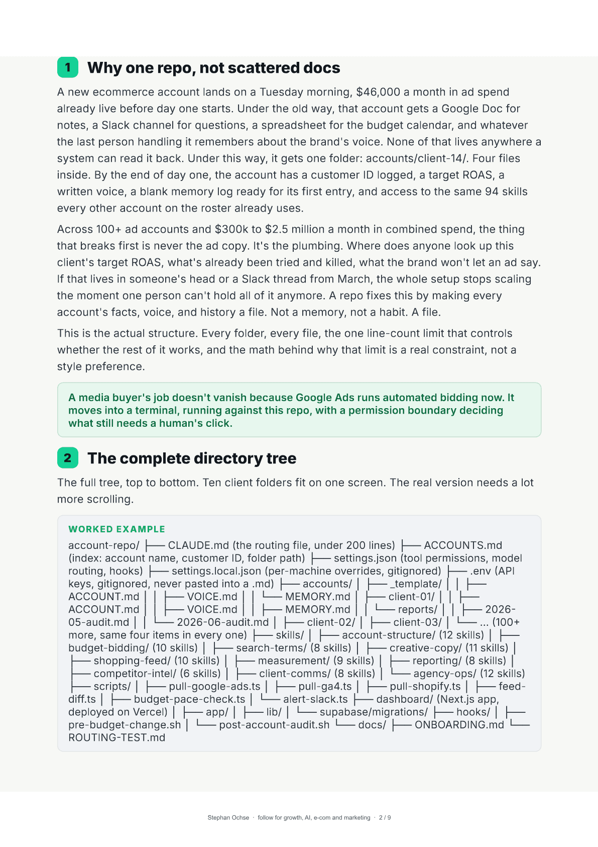 Page 2 of The Account Repo, Fully Mapped